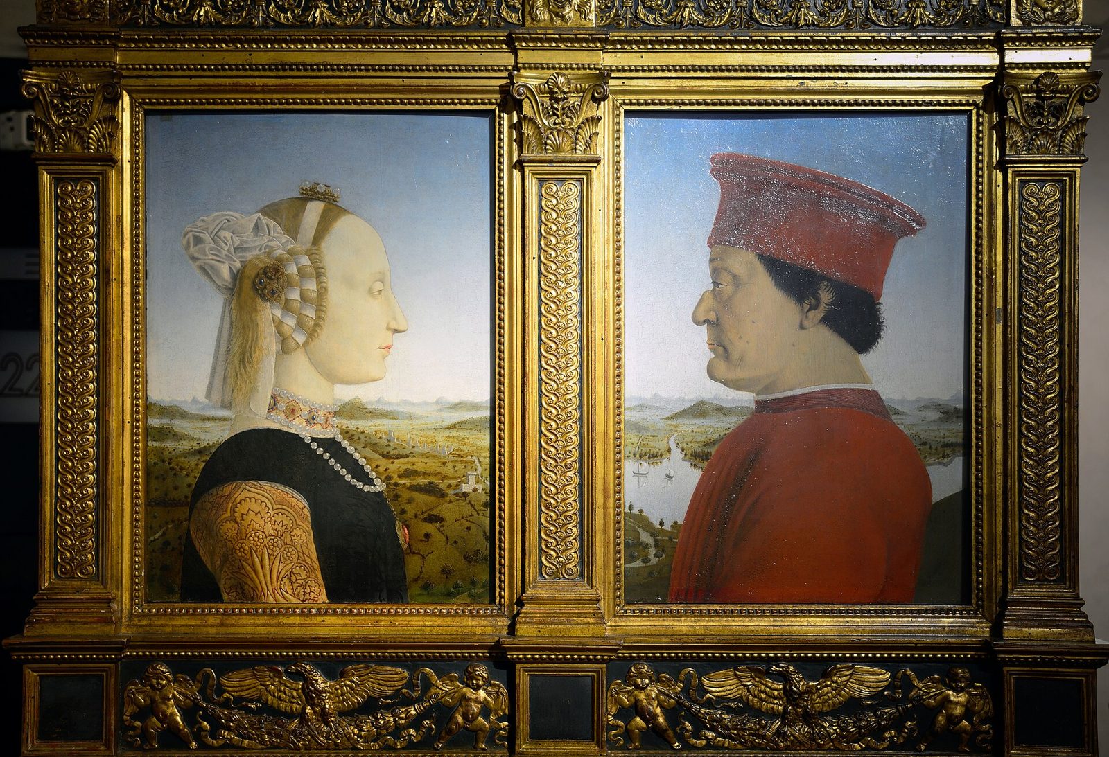 Federico da Montefeltro, Piero della Francesca